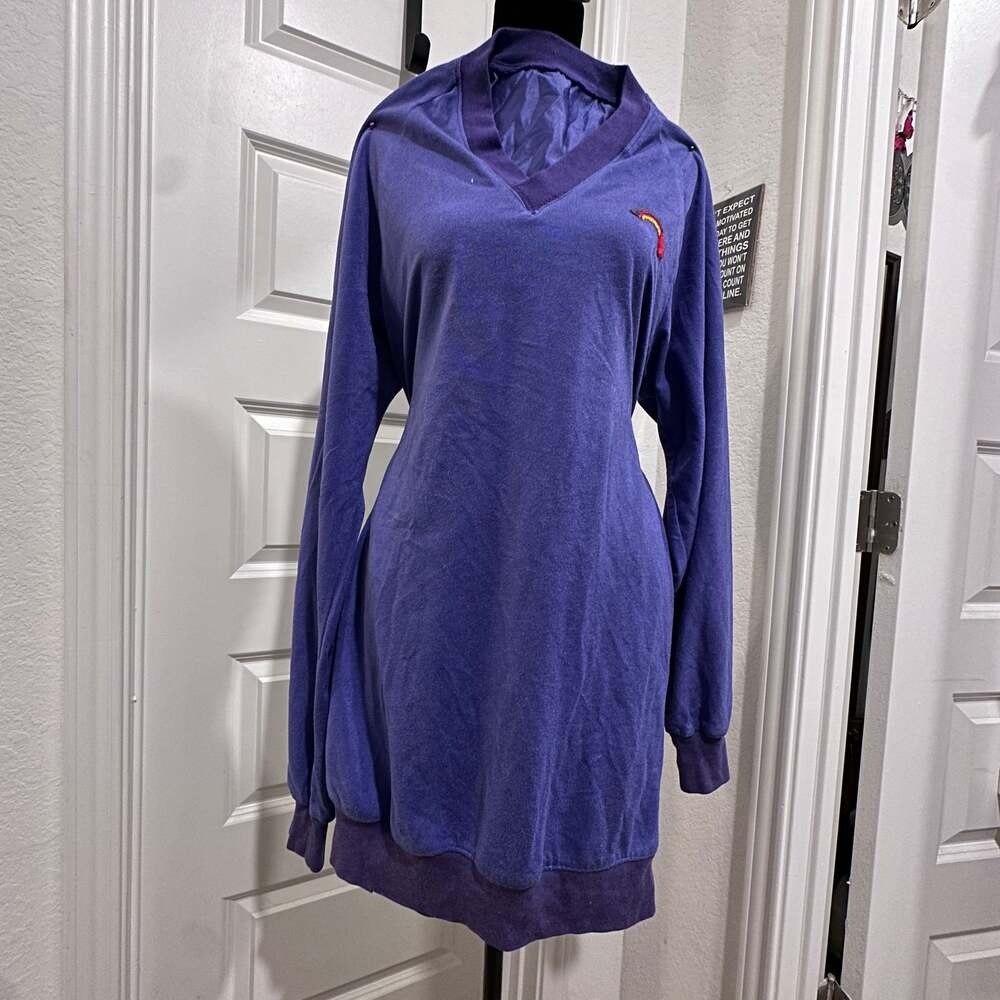 Vintage 80's Terrycloth Lounge Dress